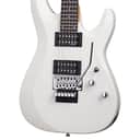Schecter C-6 FR DELUXE Satin White Solid-Body 6 String RH Electric Guitar - Satin White 435