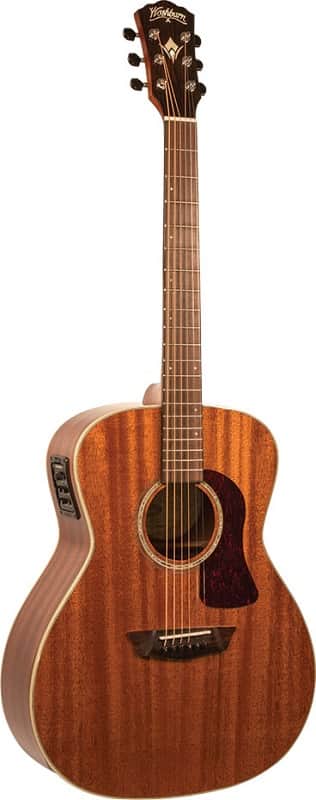 Washburn HG120SWEK-D Heritage Solid Woods Series Grand Auditorium Acoustic Electric Guitar image 1