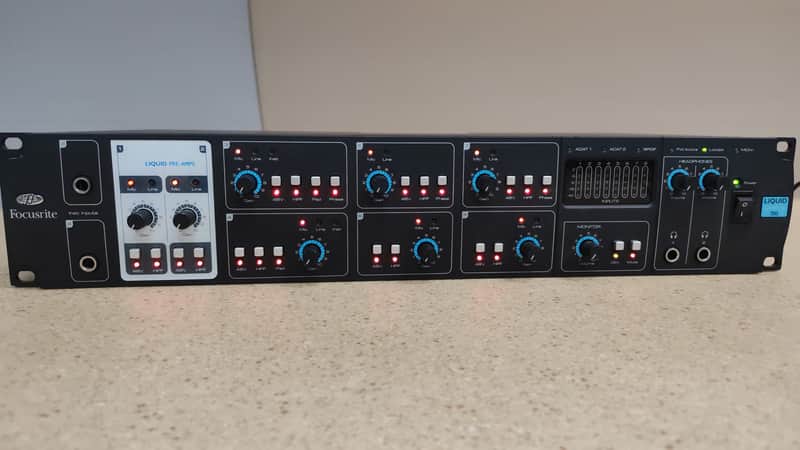 Focusrite Liquid Saffire 56 – FireWire Audio Interface with Liquid Preamps image 1
