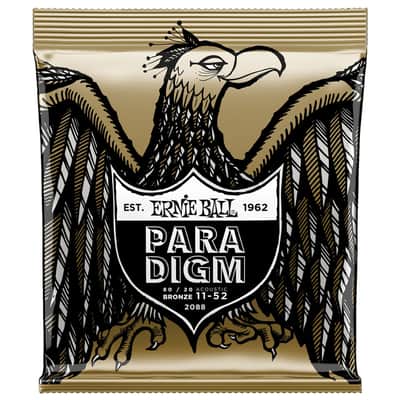 Ernie Ball Paradigm Light 80/20 Bronze 2088 .011-052 image 1