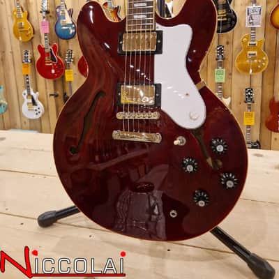 Epiphone Noel Gallagher Riviera, Dark Wine Red image 2