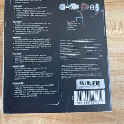 Sennheiser HDI Headphone With Momentum - Black with Red image 2