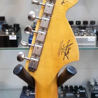 used 2018 Fender Custom Shop Jimi Hendrix Voodoo Child Strat Journeyman Relic in Olympic White, Excellent Condition with OHSC & Paperwork! stratocaster image 14