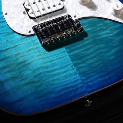 Suhr JE Line Standard Plus MH Bahama Blue Burst Roasted Maple Neck [83898] (06/15) image 4
