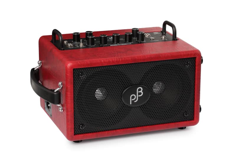 Phil Jones BG-80 Double Four Plus 90-Watt 2x4" Bass Combo in Red image 1