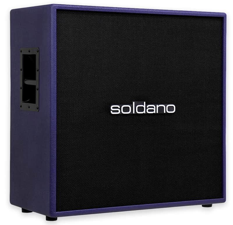 Soldano Cabinet 4x12 Classic Straight Purple image 1