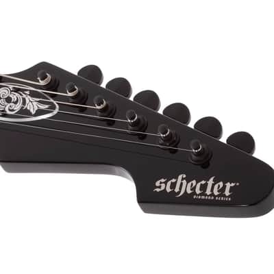 Schecter Avenger FR Przym Palladium Gloss Black image 13
