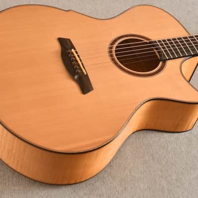 Hozen MJ Sitka Spruce Flamed Maple #2210-1789 image 2