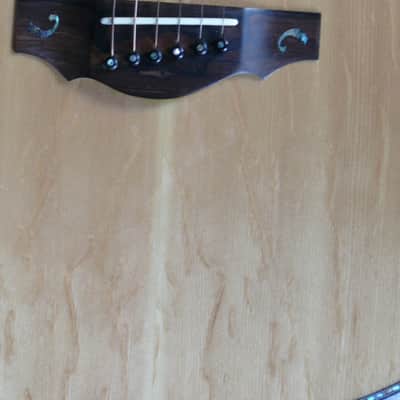 Warrior Acoustic Queen Anna Brazilian Grand Auditorium Cutaway  2000's Natural image 16