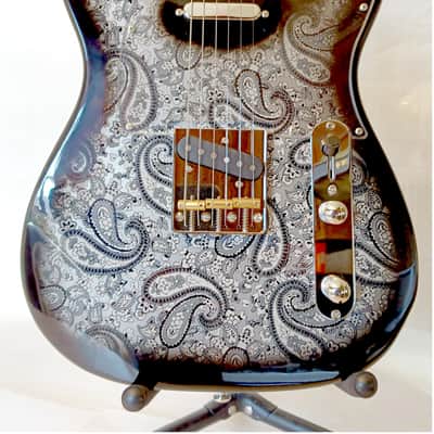 Firefly FFTL-SGY-538 Pure Series Electric Guitar - Black Paisley Color image 3
