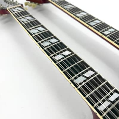 2001 Gibson EDS-1275 Double Neck – Cherry Bild 9