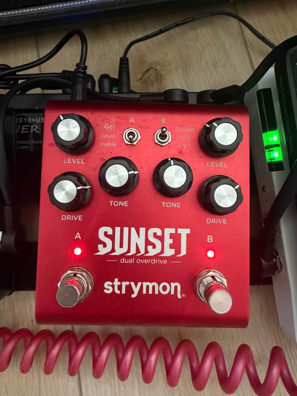 Strymon Sunset Dual Overdrive 2017 - Present Red image 1