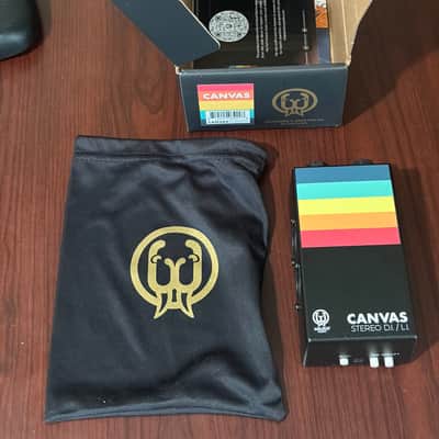 Walrus Audio Canvas Stereo Dual Line Isolator Direct Box 2022 - Present - Black w/ Rainbow Graphic image 5
