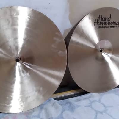 Sabian 14" HH Hand Hammered Regular Hi-Hat Cymbals (Pair) 1992 - 1998 - Natural image 13
