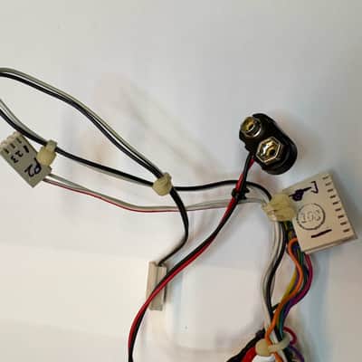 Vintage 1977 Gibson RD Artist Moog Complete Active Circuit Board & Wiring Harness - Untested / Intact image 12