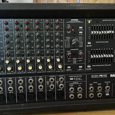 Mackie 808S 8-Channel 1200-Watt Powered Mixer 2000 - 2009 - Gray image 1