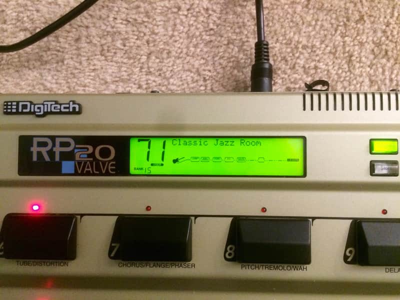 DigiTech RP-20 Valve 1998 Gold | Reverb