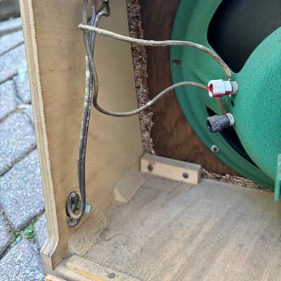 1950’s Blonde Mid-Century Utah DB-12 12" Inch Speaker Intercom Cab Box Guitar Amp image 5
