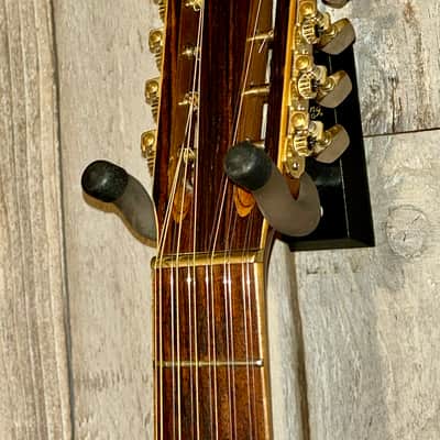 Rare 1978 Daion THE '78 Heritage 12-String Made in, Mahogany Stain Gloss Finish Slotted Headstock , Pro Setup Hard Shell Case image 8