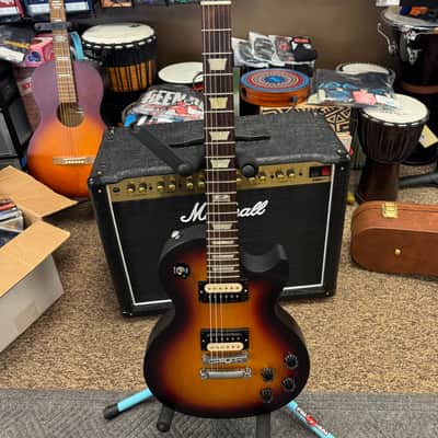 Gibson Les Paul LPJ 2014 - Fireburst Sunburst with Gigbag image 4