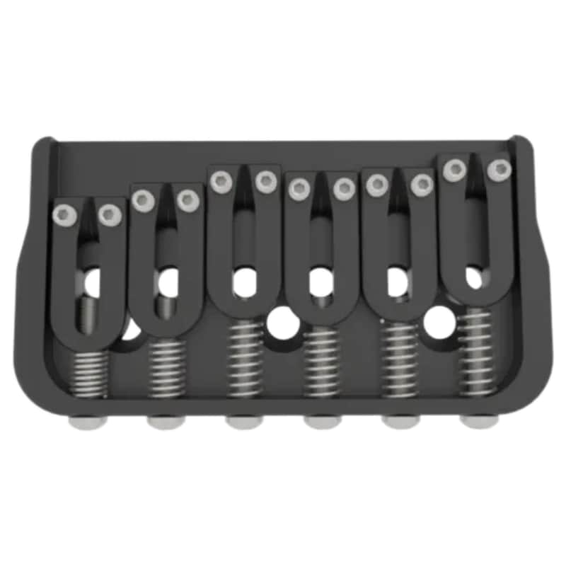 Hipshot 6-String Fixed Guitar Bridge - .125" image 2