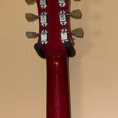 Epiphone dove 90s - wine red image 7