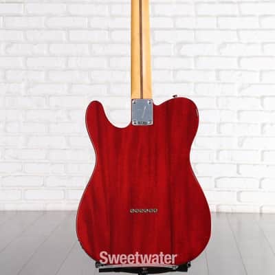 Fender Player II Telecaster Electric Guitar - Transparent Cherry with Rosewood Fingerboard (TeleP2RTCd1) image 7