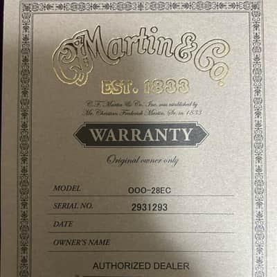 Martin Eric Clapton Signature 000-28EC 2024 image 10
