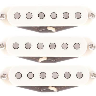 Suhr V60LP Low Peak Classic Vintage 60's Single Coil White Strat Stratocaster Pickup Set image 1
