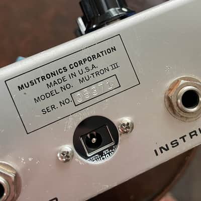 1974 Musitronics Mu-Tron III Envelope Filter, 9v Mod, True Bypass, LED image 4