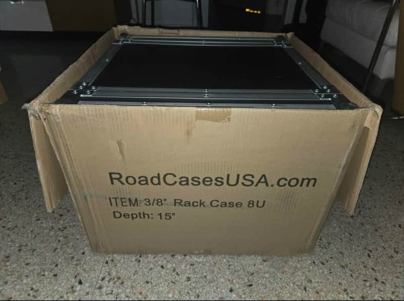 Road Cases USA 8U Rack image 1