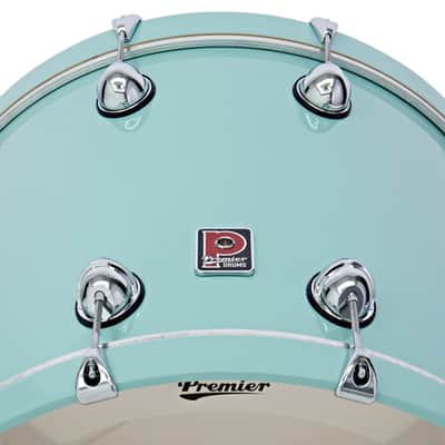 Premier Genista Maple Series 22" Four-Piece Maple Shell Pack Pistachio PGM22-4SPPIS image 8