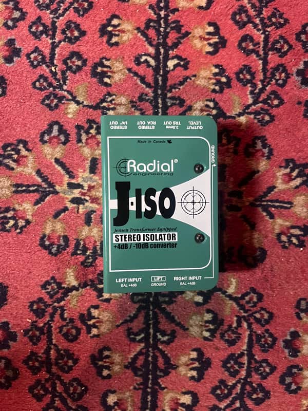 Radial J-ISO Jensen Transformer Equipped image 1