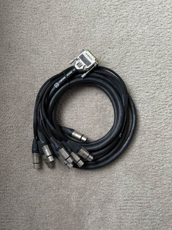 Jumperz and Pro Co Snakes (DB25s to XLR TRS) Read Description image 1
