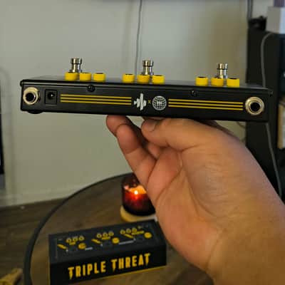 Third Man Records Triple threat 2024 - Black/yellow image 5