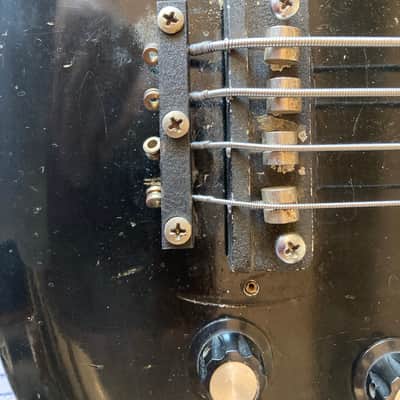 Bartel Fretless 1960's Black image 5