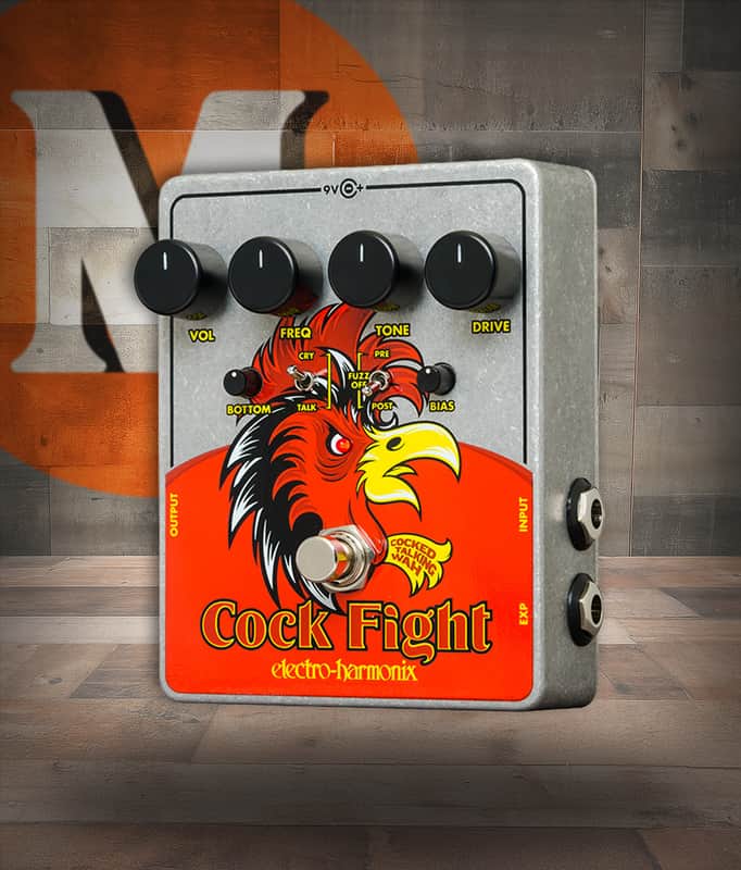 Electro-Harmonix Cock Fight Cocked Talking Wah Pedal (COCKFIGHT) image 1