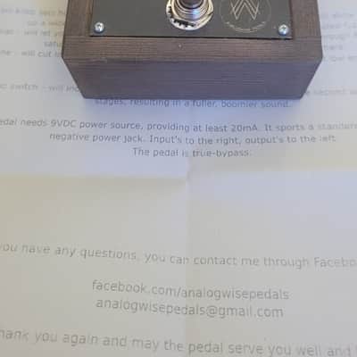 Dead Man Walking - multistage germanium fuzz in unique black finish image 4
