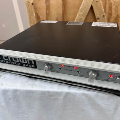 Crown Macro-Tech 2400 2-Channel Power Amplifier | Reverb