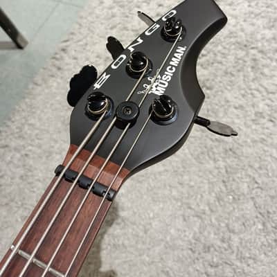 Ernie Ball Music Man Bongo 4 HH 2009 Stealth Black - mint condition! image 9