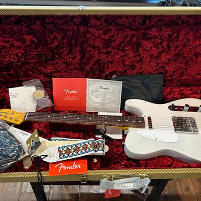 Fender Jimmy Page Mirror Telecaster - White Blonde 10lbs. 10.4oz. USA02565 image 2
