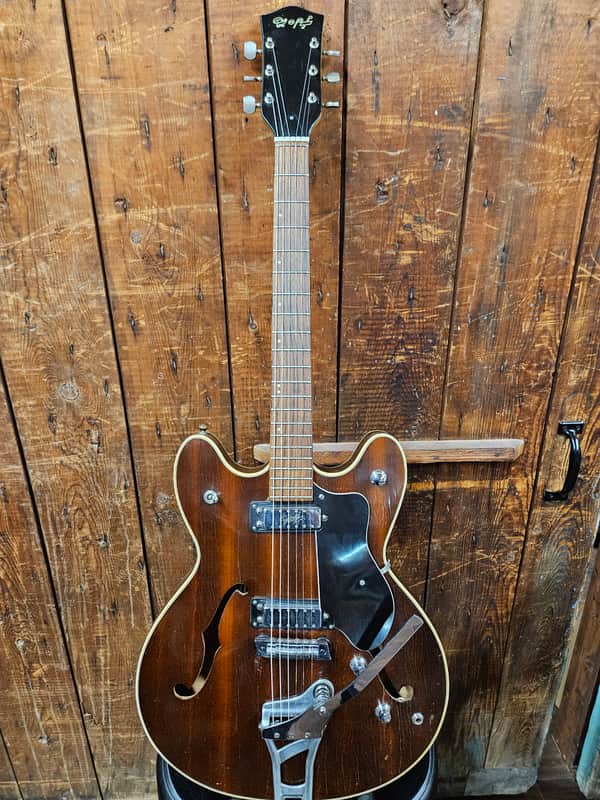 Hopf Semi-Hollow Electric Guitar w/ HSC image 1