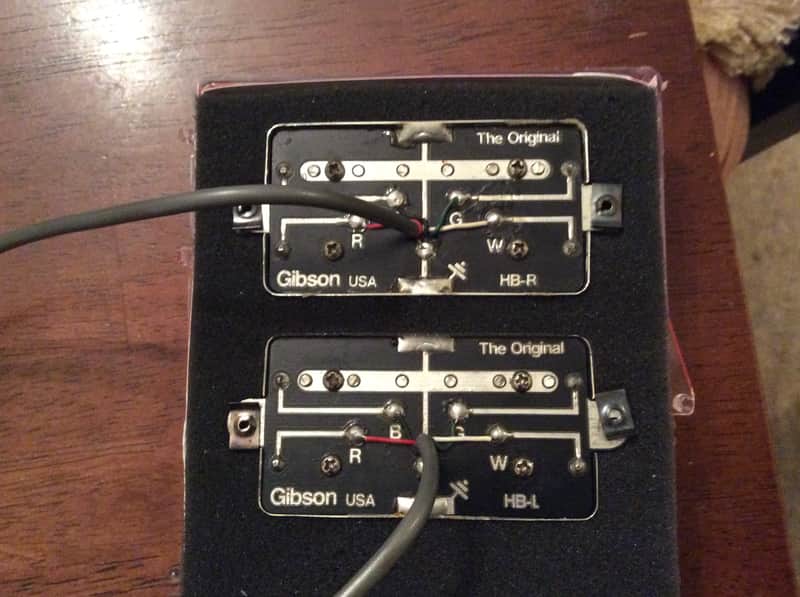 Bill Lawrence / Gibson The Original HB-L & HB-R Chrome Pickup Set image 1