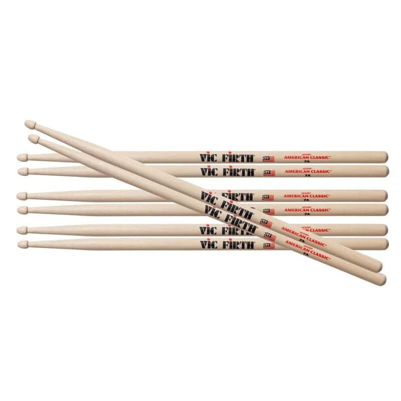 Vic Firth 7A Wood Tip, Special 4 for the Price of 3! image 1