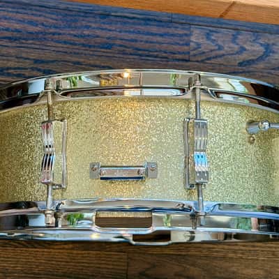 Ludwig Jazz Festival Silver Sparkle Snare 1963 (pre-serial) image 3