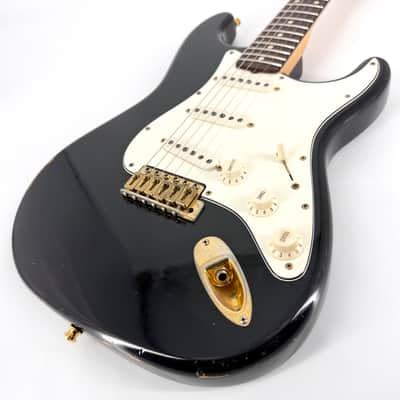 2004 Fender Custom Shop 1960 Stratocaster Relic – Black image 2