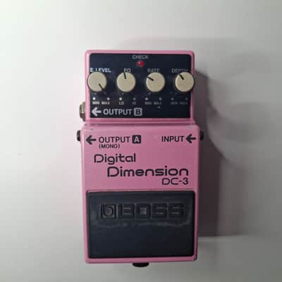 Boss DC-3 Digital Dimension (Blue Label) 1988 - 1989 - Pink image 1
