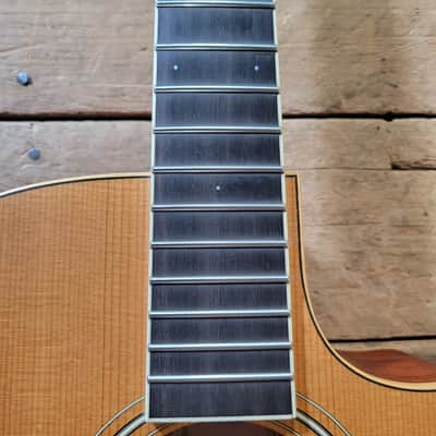 Larrivee OMV-03 2004 Mahogany W/ stock pickup system & hard case- Natural image 20