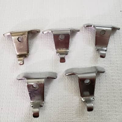Made In Japan (MIJ) Cowbell Holder Parts 1960s - Chrome image 1