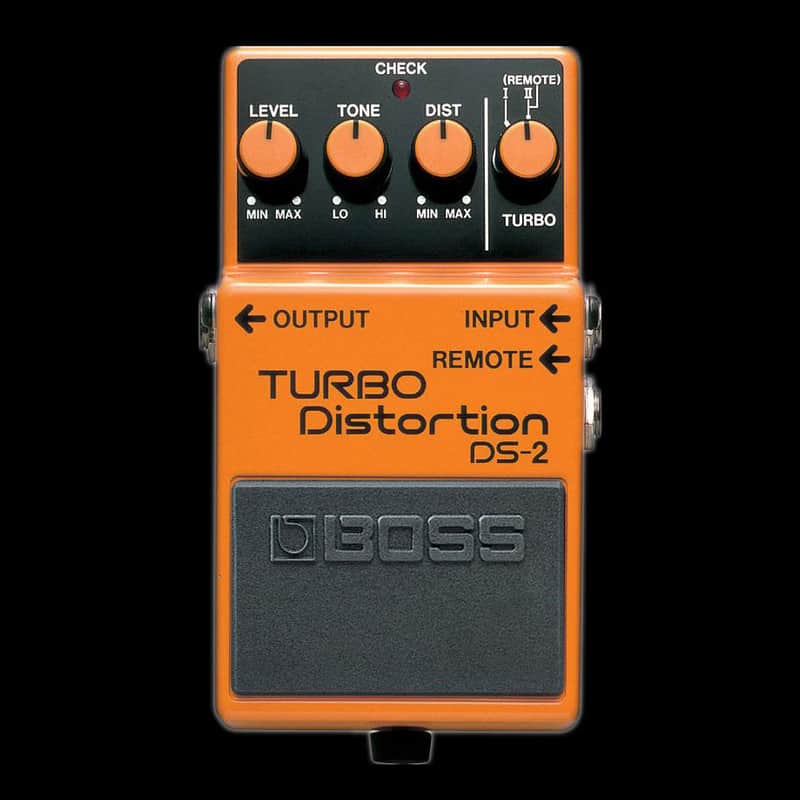 Boss DS-2 Turbo Distortion Guitar Effect Pedal image 1